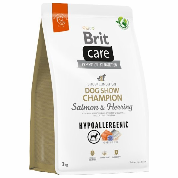 BRIT Care Hypoallergenic Adult Dog Show Champion Salmon &...