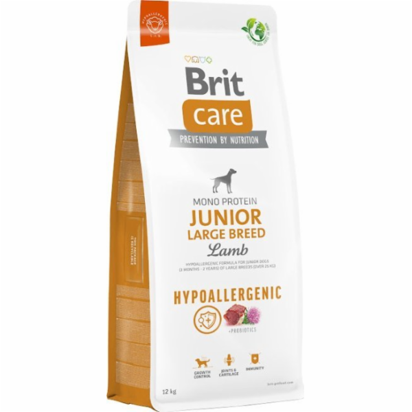 Brit Care Dog Hypoallergenic Junior Large Breed, 12kg gra...