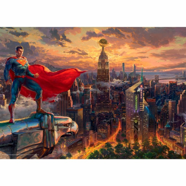Schmidt Spiele Thomas Kinkade Studios: DC - Superman - Oc...