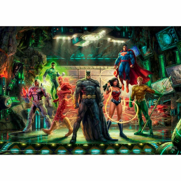 Thomas Kinkade Studios: DC - Liga spravedlnosti, Puzzle