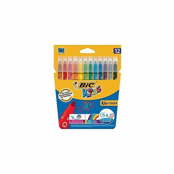 Bic Markers Kid Couleur Box 10+2 ks (841801)