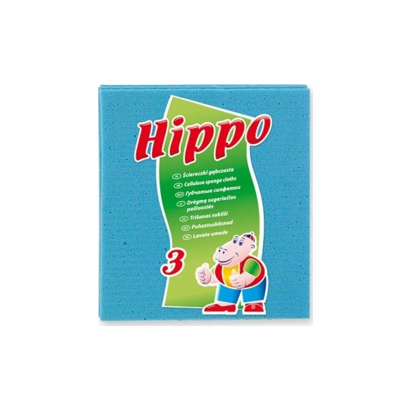 Hippo Sponge utěrky 3 ks.
