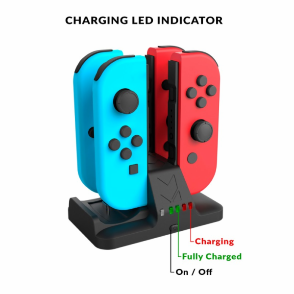 Subsonická nabíječka pro Nintendo Switch pro Joy-con / Pa...