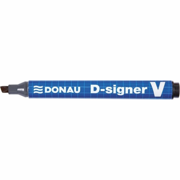 Permanentní popisovač Donau DONAU D-Signer V, zkosený, 1-...