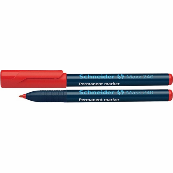 Permanentní popisovač Schneider Maxx 240, červený