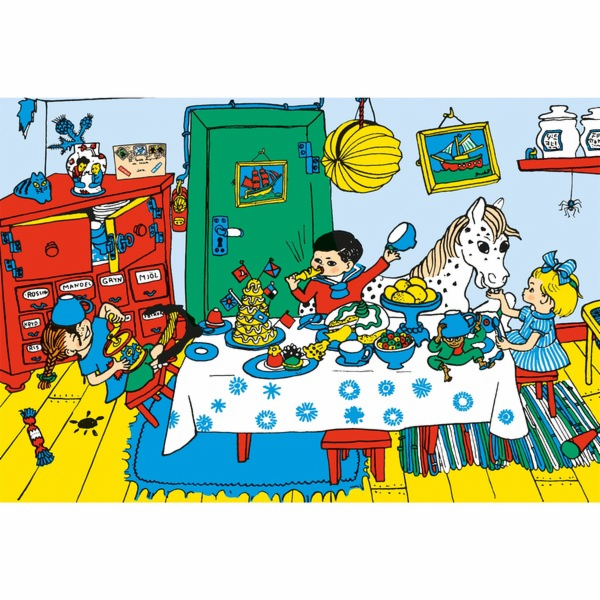 Kaffeekränzchen mit Pippi, Puzzle