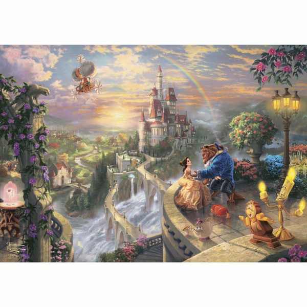 Thomas Kinkade Studios: Disney - Beauty and the Beast in ...