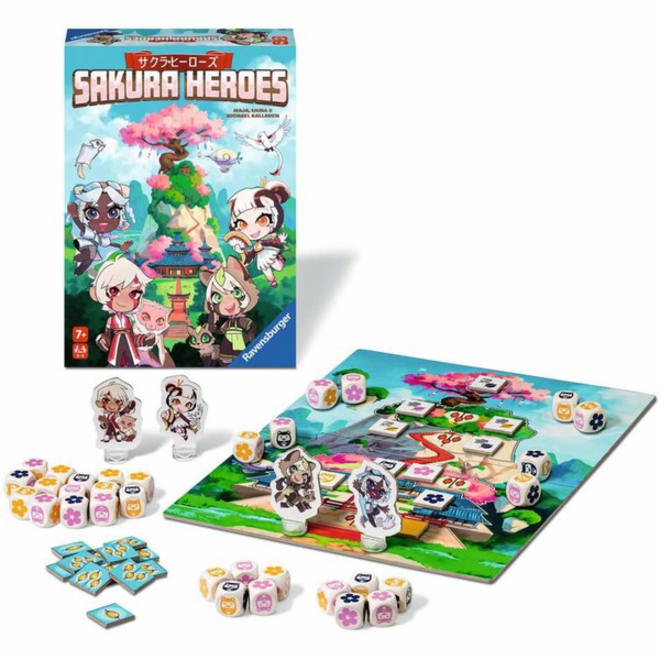 Ravensburger Sakura Heroes, hra v kostky