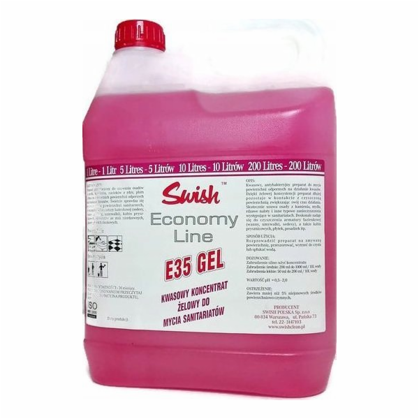 Swish Swish E35 Gelový přípravek na čištění sanitárních z...