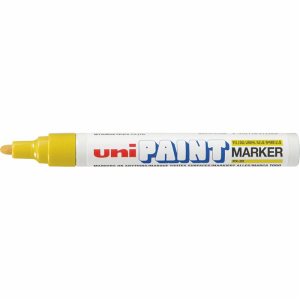 UNI MITSUBISHI PENCIL Oil Marker Yellow (PX20 Yellow)