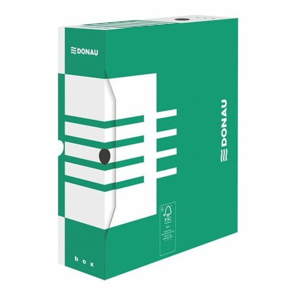 Donau ARCHIVNÍ BOX 100mm 100x340x297mm DONAU ZELENÁ