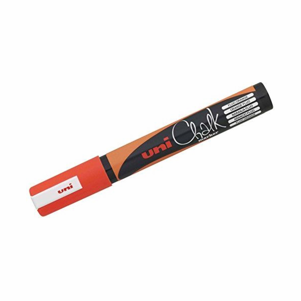 Uni Mitsubishi Pencil Chalk popisovač PWE-5m oranžový (TR...