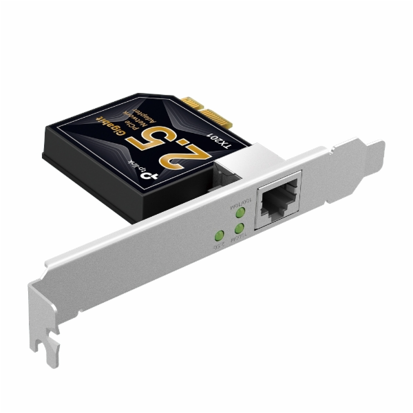 TP-Link TX201 PCIe adapter (1xPCIe2.1,1x2,5GbE)