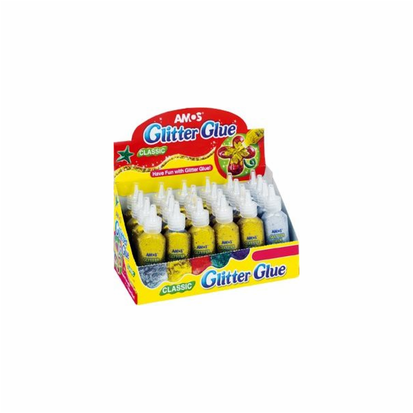 Lepidlo Amos Glitter 22 ml