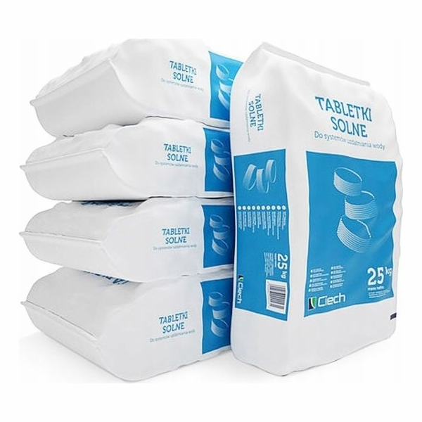 Změkčující sůl v tabletách 25 kg