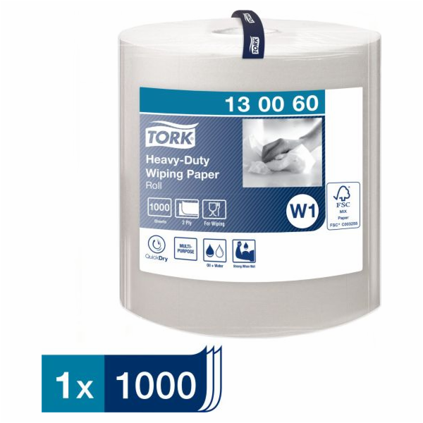 Tork Tork - Paper Clean v roli obtížných nečistot, 2 -vrs...