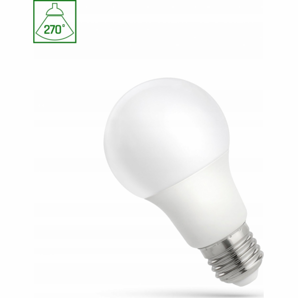 LED žárovka, Spectrum, A60, E27, 9W, 900LM, 840