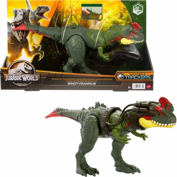 Mattel Jurský svět New Large Trackers - Sinotyrannus, fig...