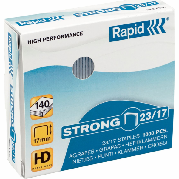 Rychlé sponky Strong 23/10 1000 ks.