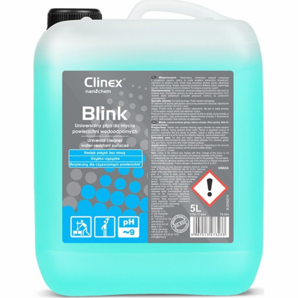 Clinex Universal Blink Liquid pro mytí vodotěsných povrchů