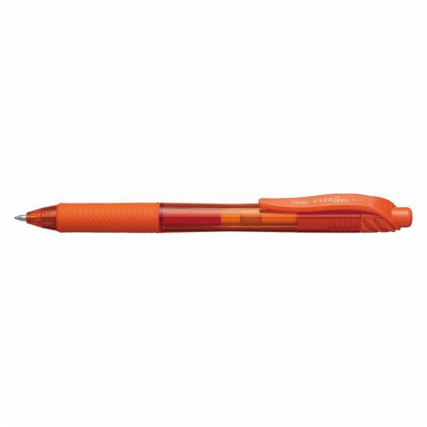 BALLROLL-BALL PENTEL BL107 ORANŽOVÁ. Jemná linka - BL107-F