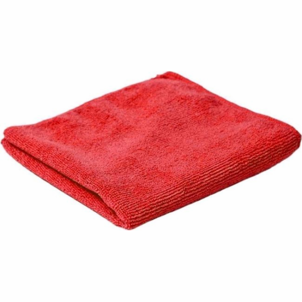CleanPRO CleanPRO - Utěrka z mikrovlákna, 32x32 cm - Červená