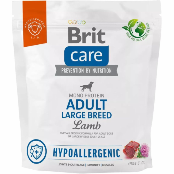 BRIT Care Hypoallergenic Adult Large Breed Lamb - dry dog...