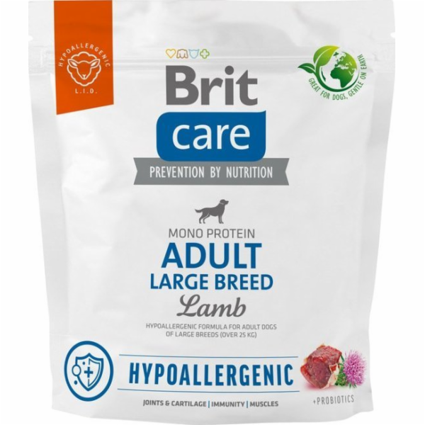 BRIT Care Hypoallergenic Adult Large Breed Lamb - dry dog...