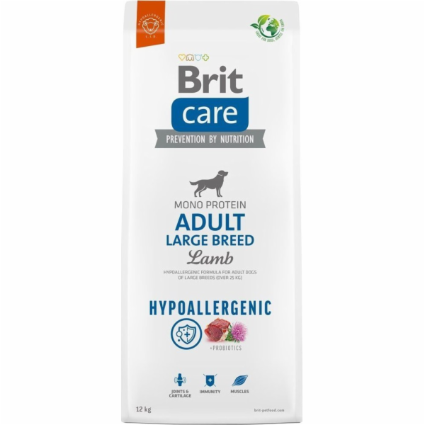 Brit Care Dog Hypoallergenic Adult Large Breed, 12kg gran...