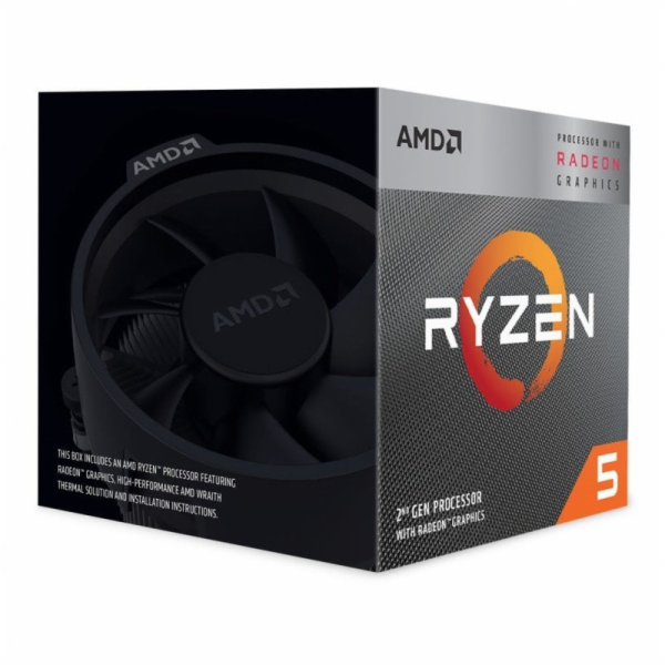 AMD Ryzen 5 3400G procesor 3,7 GHz 4 MB L3 Krabice