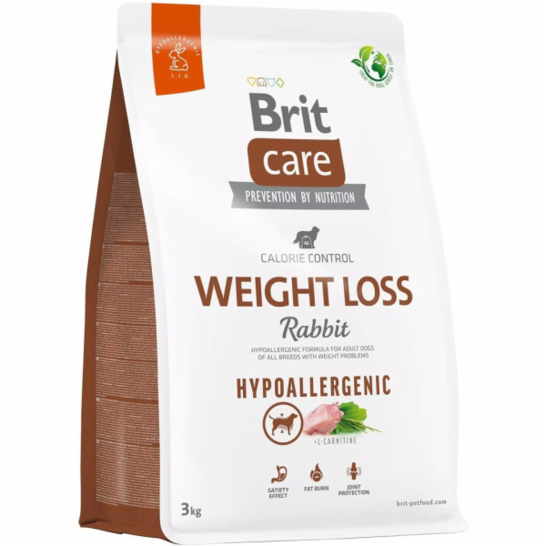 BRIT Care Hypoallergenic Adult Weight Loss Rabbit - dry d...