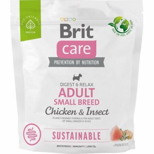 BRIT Care Dog Sustainable Adult Small Breed Chicken & Ins...