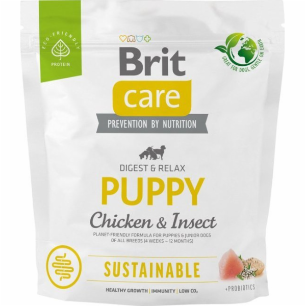 BRIT Care Dog Sustainable Puppy Chicken & Insect - dry do...