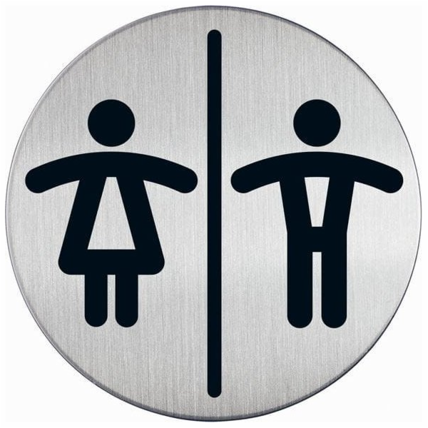 Odolná PIKTOGRAMOVÁ WC PRO DÁMY A PÁNY ODOLNÉ