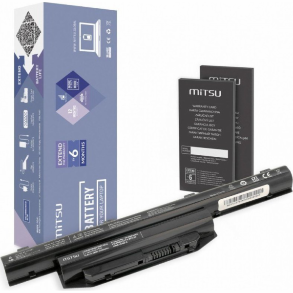Baterie pro Fujitsu Lifebook E753 4400 mAh (48 Wh) 10,8 -...