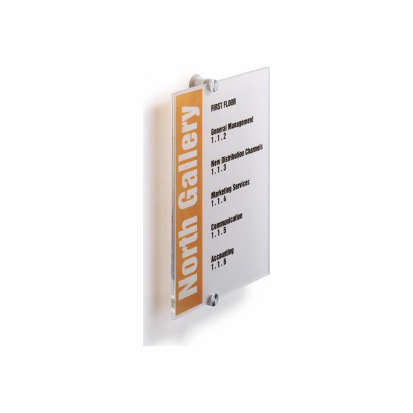 Odolný INFORMAČNÍ ŠTÍTEK 210 X 297 MM ODOLNÝ KŘIŠŤÁLOVÝ ZNAK