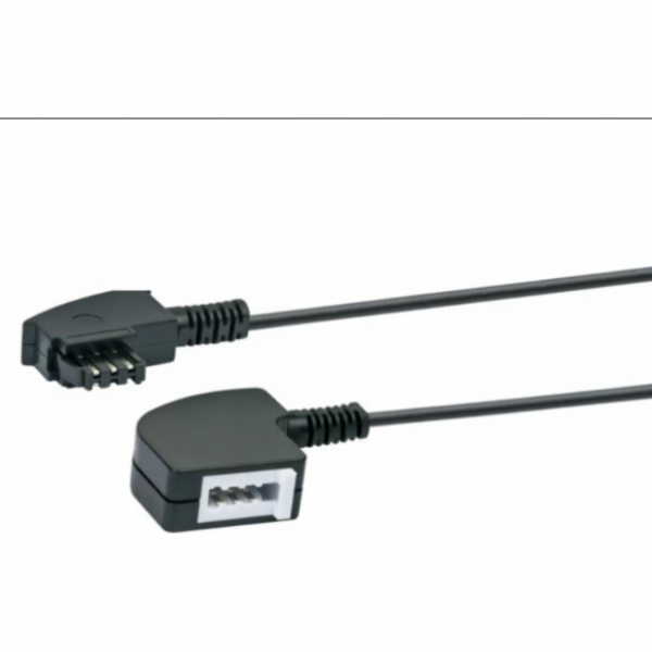 Schwaiger Telefonkabel Verl. TAE-F 6P4C -> TAE-F 6P4C 6m