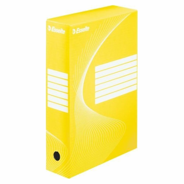 Esselte Archivation Box 80mm 80x345x245mm Esselte Yellow ...