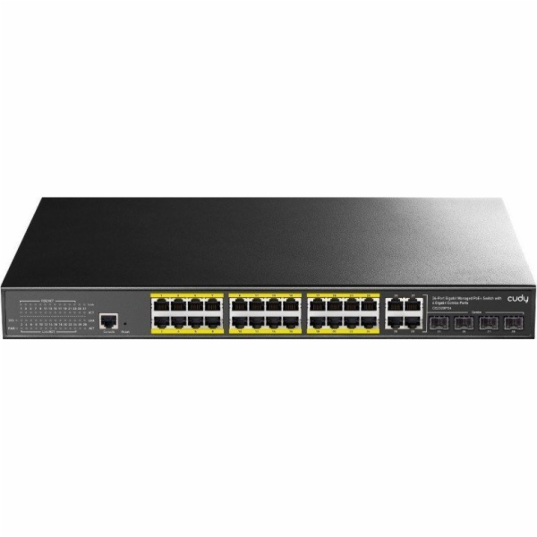 Přepněte GS2028PS4-300W 24GE POE+ 300W 4SFP
