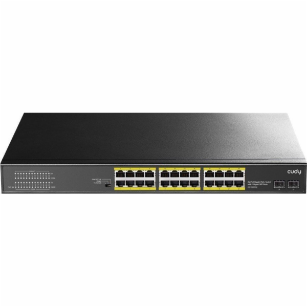 GS1028PS2 24XGE POE+ 300W 2XSFP Spínač