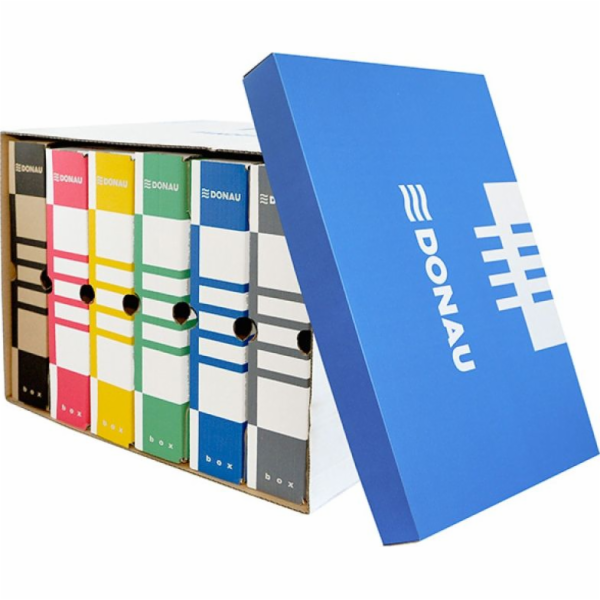 Donau KOLEKTIVNÍ ARCHIVNÍ KRABICE S ODNÍMATELNOU KLAPOU, ...