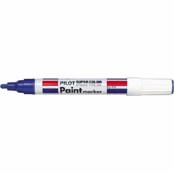 Pilot OLEJOVÝ ZNAČKOVAČ KRUH PIL 4 5MM M MODRÁ (SC PML M)
