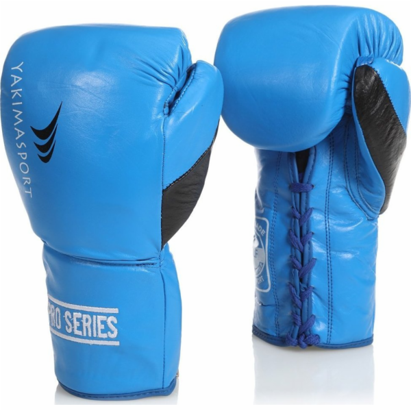 Boxerské rukavice YakimaSport vlčí modrá l 10 oz *ys