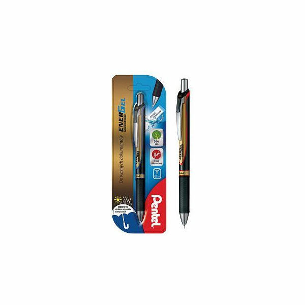 Pentel EnerGel kuličkové pero 0,5 mm červené