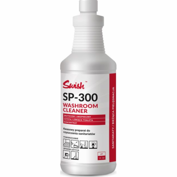Swish Swish SP - 300 Čisticí prostředek do koupelny 1l
