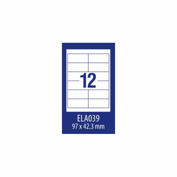 Avery Zweckform LABEL ZF ECONOMY 97X42.3MM 039 100ARK LAB...