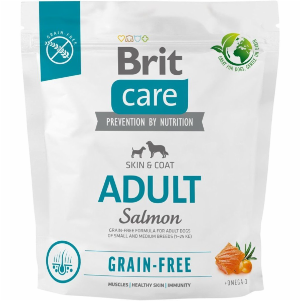 Brit Brit Care Bezobilný dospělý losos 1 kg pes