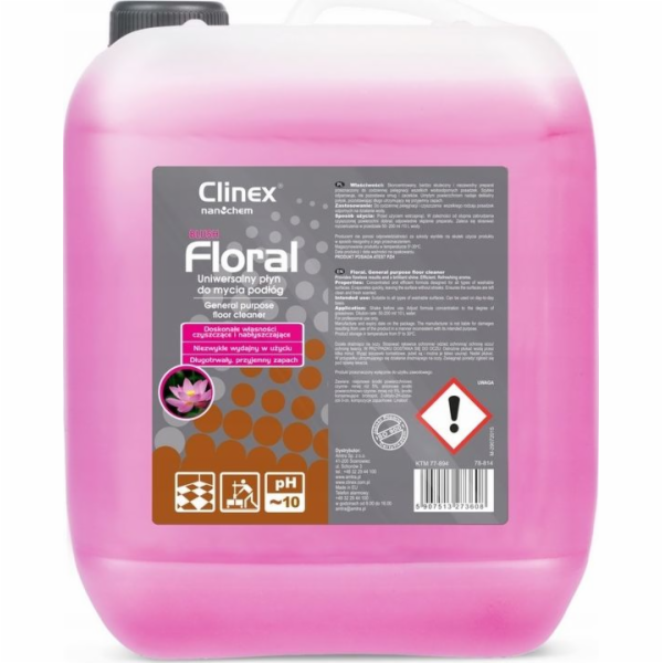 Clinex Floor Cleaning Liquid Gloss Clinex Floral - Blush ...