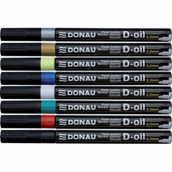Donau D-Oil Oil Marker 2,2 Mm, červený