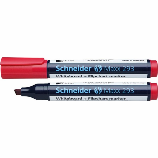 Popisovač na bílé tabule Schneider Maxx 293, červený